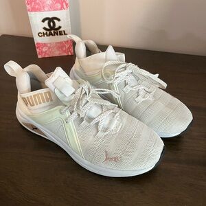 Puma White Sneakers Size 7.5